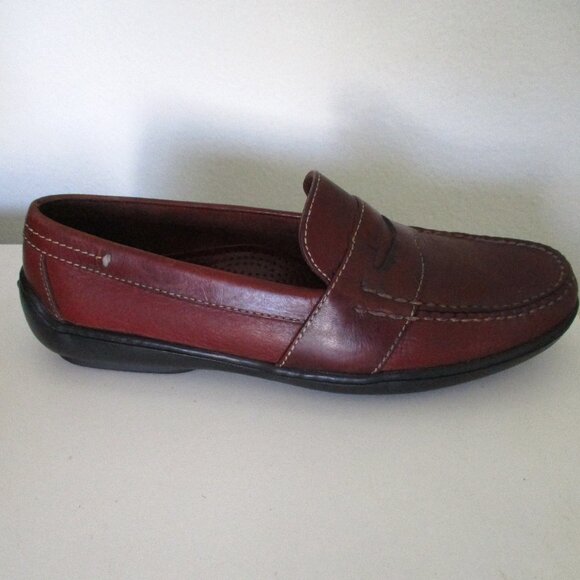 Cole Haan Mens Brown Leather Penny Loafer Driving Moc - Size 8M main image 5